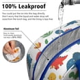 thumbnail image 5 of Womens Colorful Dinosaur and Leaf Pattern Lunch Box for Work,Insulated Lunch Bag for Women,Loncheras Para Mujer,Leakproof Adult Lunch Bag for Work,Beach,Travel,Picnic,Camping, 5 of 7