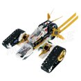thumbnail image 4 of 767 piezas Shinobi Legacy Ultra Sonic Raider 4 en 1 vehículo avión a reacción motocicleta 60081 bloques de construcción juguetes compatibles con el modelo, 4 of 5