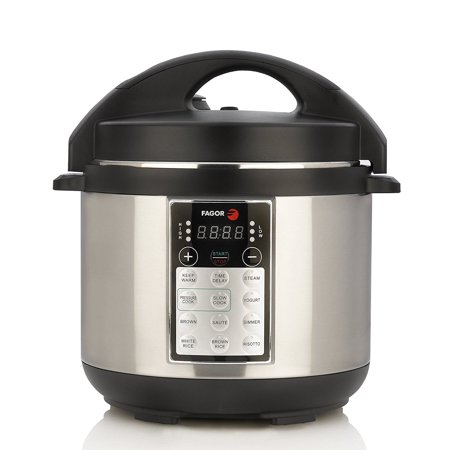 UPC 735186008662 product image for Fagor LUX Multi-Cooker 4-Quart Electric Pressure, Slow and Rice Cooker  Silver | upcitemdb.com