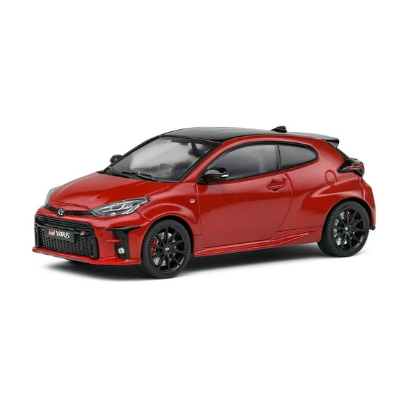 2020 Toyota Yaris GR 1.6l Turbo, Karmina Red - Solido S4311102 - 1/43 Scale Diecast Model Car