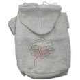 thumbnail image 3 of Christmas Pet, Dog  Cat Hoodie Rhinestone, "Christmas Wreath", 3 of 7