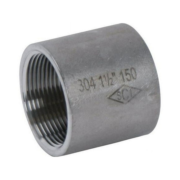 Smith Cooper 4810354 1 x 0.5 in. Dia. Socket Weld Stainless Steel Reducing Coupling