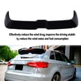 thumbnail image 3 of Boot Roof Spoiler, Racing Look Rear Trunk Roof Spoiler  for Cars Unpainted,Glossy Black,Carbon Fiber Pattern, 3 of 7