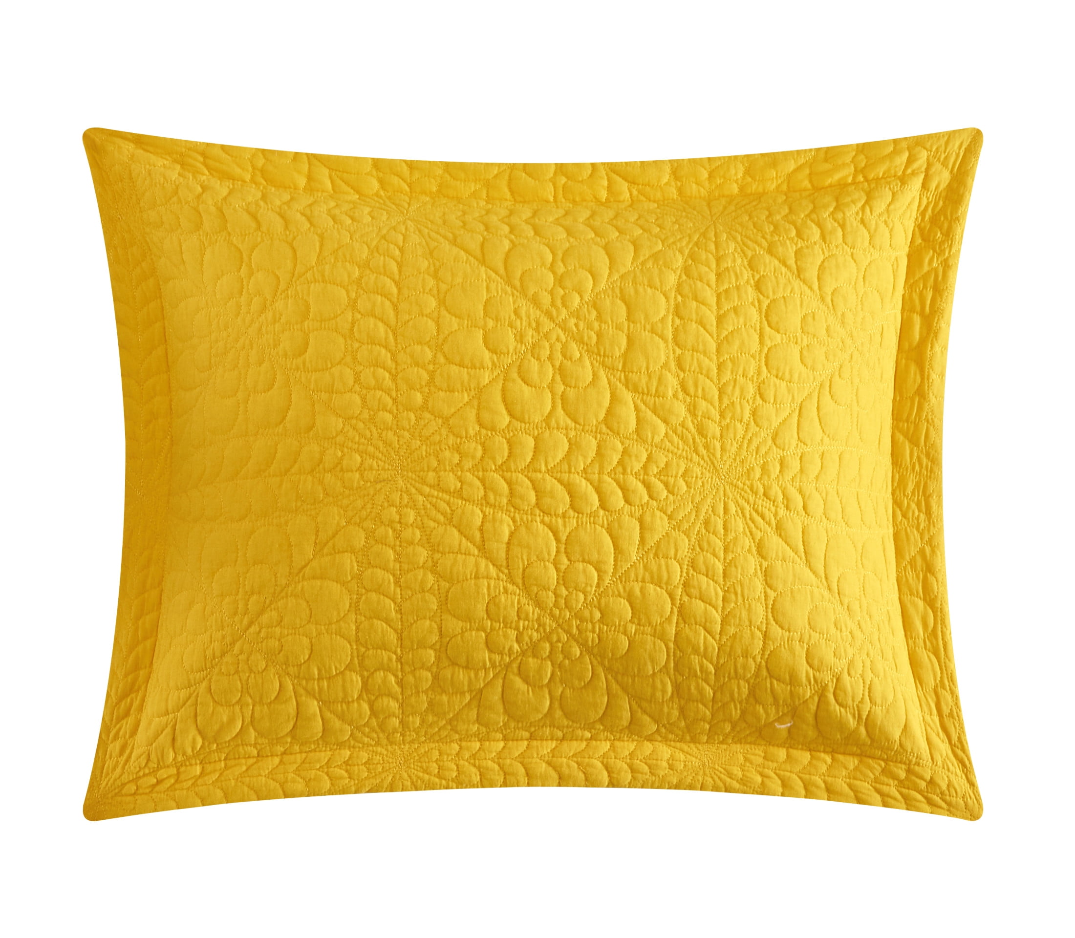 NEW Chic Home store Design Chase Quilt & Sham Set Yellow KING