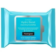 Neutrogena HydroBoost Face Cleansing & Makeup Remover Wipes with Hyaluronic Acid, 25 ct (Pack of 4)