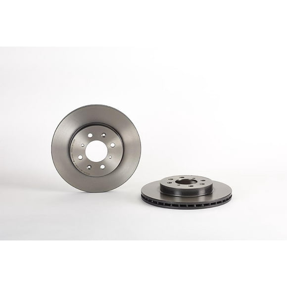 Par de DISCOS VENTILADOS CITY 2010 al 2015 HONDA Delanteros BREMBO .