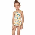 thumbnail image 2 of Clearance under $5 JINMGG 2023 Plus Swimsuit Women Clearance Baby Girls Swimwear Children's Swimsuit Sleeveless Printed Mesh Binding One-piece Skirt Swimsuit, 2 of 9