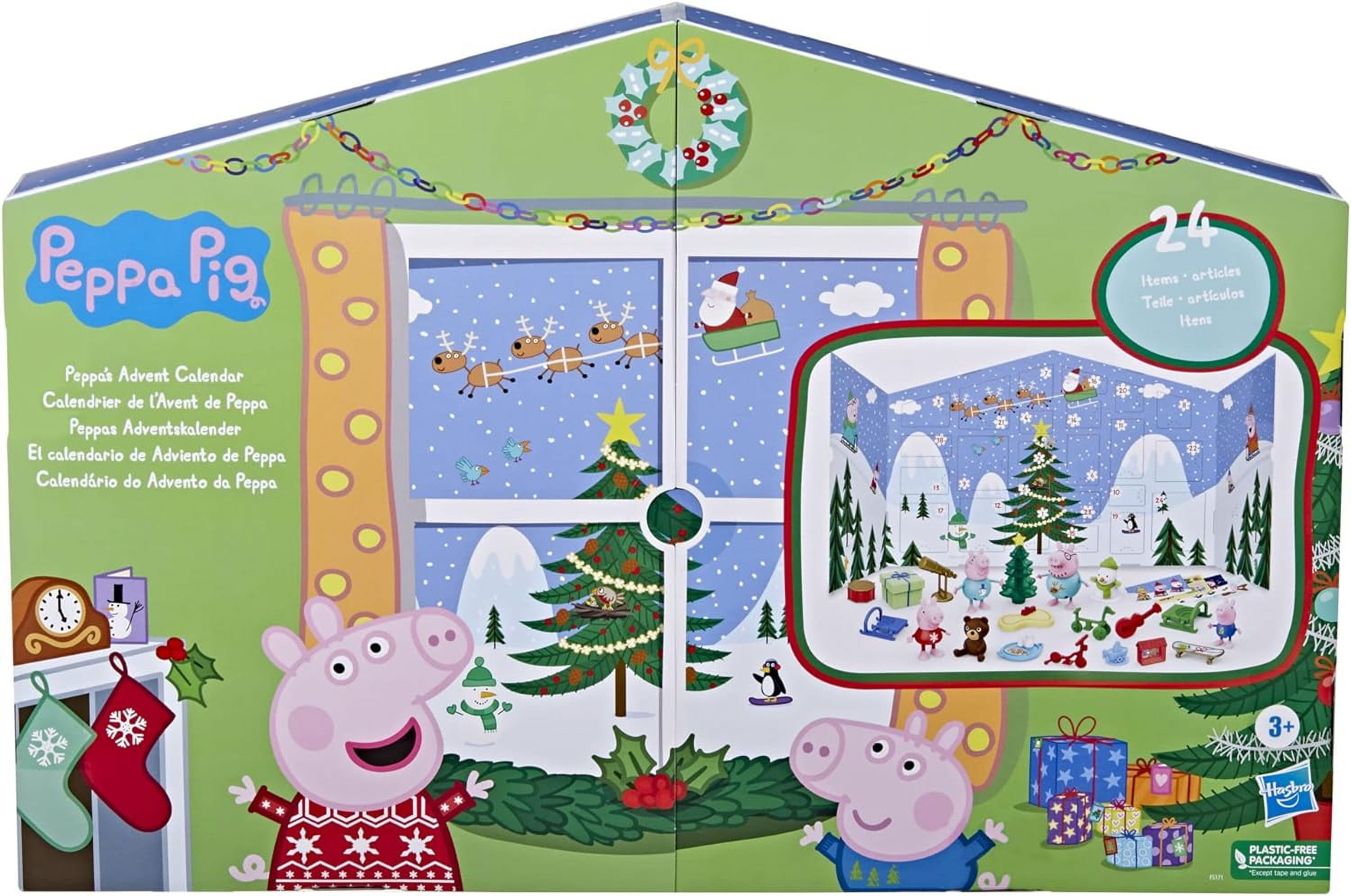 ◆新品未使用◆ペッパピッグ アドベントカレンダー 海外正規品 Peppa Pig Holiday Advent Calendar for Kids, 24-Pieces
