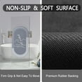 thumbnail image 2 of Funny Get Naked Bath Mat 20"x32" Super Water Absorbent Quick Dry Rubber Backed Washable Fun Bathroom Rugs Non Slip Bath Rugs Mats for Shower Oval Blue Bathroom Rug, 2 of 6