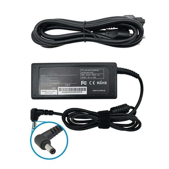 Cargador Compatible con Laptop Toshiba Virtual Zone 19V a 3.42A Punta 5.5 * 2.5mm