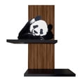 thumbnail image 2 of Repisa Minimalista Panda Decoración Recámara Infantil Mdf Cafe, 2 of 4
