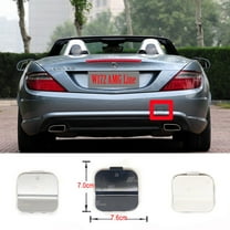 Trimla Rear Tow Cover for 12-15 Mercedes-Benz SLC SLK Roadster W172 R172 AMG Line Fit 200 250 280 300 350 55 2012 2013 2014 2015 bumper towing Hook Eye Cap A1728852923