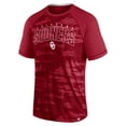 thumbnail image 2 of Men's Fanatics Crimson Oklahoma Sooners Arch Outline Raglan T-Shirt, 2 of 3