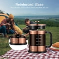 thumbnail image 4 of Cafetera de prensa francesa QUQIYSO 1500 ml de acero inoxidable 304, 4 of 6