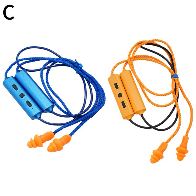 Auriculares Bluetooth con cable para escuchar música en el trabajo, llamadas HD, tapones para los oídos con protección para el trabajo, camuflaje, antirruido.