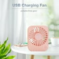 thumbnail image 2 of Zootealy USB Fan Portable Fan Mini Fan Desk Fan Charging Fan Three-speed Fan, 2 of 6