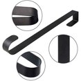 thumbnail image 7 of 2 Pack 15'' Wreath Hanger for Front Door, Over The Door Wreath Hook Hanging Holder for Christmas Decoration (Black), 7 of 7