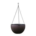 thumbnail image 1 of SXcggal Small Size Rattan Hanging Plastic Pot Honeycomb Hanging Pot Hanging Pot Indoor Hanging Hanging Resin Pot Practical Basic Flower Pots For Garden, 1 of 7