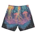 thumbnail image 7 of FORMRS Boys Swim Trunks Quick Dry Mesh Liner Boardshorts Sizes XS-XL, Psychedelic Jellyfish, 7 of 7