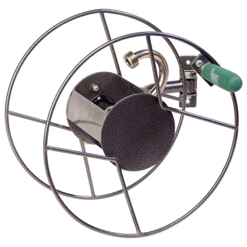 Lewis Lifetime Tools Steel Wall Mounted Hose Reel by Lewis Lifetime Tools