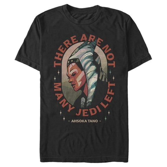 Men's Star Wars: The Mandalorian Ahsoka Survivor of Order 66 Graphic Tee Black 3X Large