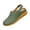 Green_015, variant on Women's Closed Toe Wedge Sandals Elastic Ankle Strap Mesh Breathable Clog Mules Comfortable Slip On Walking Shoes for Everyday Wear Hot Pink 8.5(EU-41)