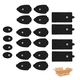 thumbnail image 1 of 20x Electrodos   Lab.G Parches Para Electroestimulador Tens Ems Mass NEGRO, 1 of 5