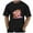 Black, variant on LUOGENLI Male T-shirts for Mens Men's Fashion Rugby Print Short Breathable and Comfortable T Shirt Vintage T-shirts for Men Graphic Tee St. Patrick's Day White M