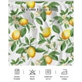 thumbnail image 7 of Lemon with Bed Skirt Queen Size 18" Drop Green Leaves Flowers Ruffled Wrap Around Bed Skirts Adjustable Elastic Bedskirt Dust Ruffle for Queen Size Bed, 7 of 7