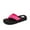 Fuchsia, variant on | FLOPPY | Women's Flip-Flop Sandals with woven fabric upper and EVA sole
