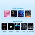 thumbnail image 4 of Reloj inteligente Rogbid King 1.75 '' Pantalla completamente táctil Cuerpo de cerámica Chip dual Rogbid 2G+16G, 4 of 7