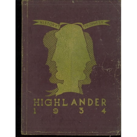 (Custom Reprint) Yearbook: 1934 Highland Park High School - Highlander Yearbook (Topeka, KS)