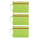 thumbnail image 1 of Lojalitet Bolsas con Cremallera, 3 Piezas, Bolsa de categoría de Archivos de Bolsillo para Archivos de Documentos y Almacenamiento de Archivos de Papel A4,Verde, 1 of 5