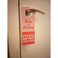 thumbnail image 3 of STARLIGHT- Baby Sleeping Sign For Front Door, Door Hanger 2Pack, Double Sided For Door Knob, 3 of 5