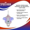 thumbnail image 7 of Marvel Spider-Man Hanging LED Neon Wall Light Sign, 7 of 7