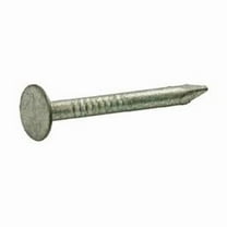 1 lbs 2 in. Roofing Hot-Dipped Galvanized Steel Nail with Smooth Shank Flat - Pack of 12
