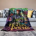 thumbnail image 6 of Hocus Pocus Blanket, Super Soft Throw Blanket for Couch Sofa Bed, 330 GSM Flannels Blanket for Bedroom Livingroom, Suitable for All Seasons, 6 of 8