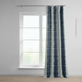 thumbnail image 2 of Half Price Drapes Printed Flambe Blue Room Darkening Curtains for Bedroom(1 Panel), 50W X 108L, 2 of 10