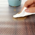 thumbnail image 3 of Pack of 5 EVA Shelf Drawer Liner 59 Inch x 12 Inch Non-Slip Mat, Waterproof, Clear, 3 of 7