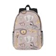thumbnail image 1 of Lukts Safari Animals Pattern 15 Inch Student Backpack, Waterproof Laptop Backpack with Adjustable Shoulder Straps, Lightweight Travel, Campus Backpack, Unisex, 1 of 6