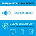 Pulsar 9,500 Watt Super Quiet Dual Fuel Inverter Generator with CO