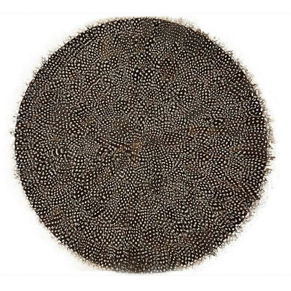 51057 Guinea Feather Placemats - Set of 6