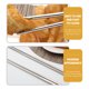 thumbnail image 5 of pares de palillos largos de cocina para freír palillos de Metal para fideos calientes HOMEMAXS 13670141-MX, 5 of 6