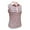 Pink/Light Pink, variant on Monterey Club Women's Layla Print Sleeveless Golf Polo Shirt #2397