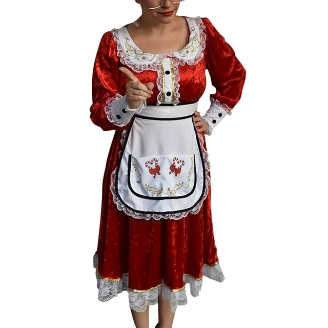 Gupgi Robe Féminine, Contraste Couleur Bowknot Cou Carré Manches Longues une Seule Pièce