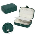thumbnail image 4 of HEVIRGO Jewelry Storage Box Earring Necklace Holder Large Capacity Multiple Compartments Lightweight Portable Jewelry Organizer, 4 of 8