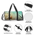 thumbnail image 4 of Easygdp Starfish And Seashell On The Beach Bolsa de Viaje, Bolsa de Mano, Bolsa de Gimnasio, Bolsa de Equipaje para Viaje, 4 of 6