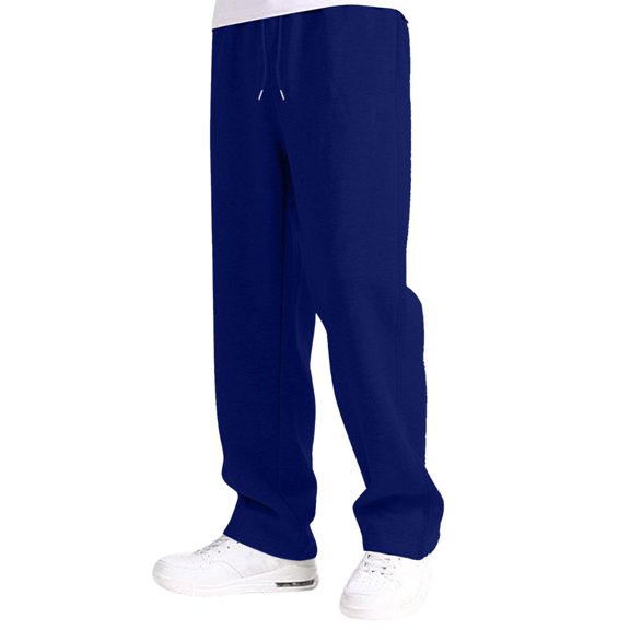 Boys Pants Boys Joggers Casual Athletic Straight Leg Open Bottom Sweatpants with Functional Pockets for Boys and Girls