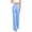 Light Blue, variant on Lenpel Womens Pants Dress Work Slacks with Pockets High Waist Straight Leg Comfy Loose Business Casual Trousers(Yellow,Small)