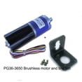 thumbnail image 2 of Planetary metal reducer with 12v dc brushless motor low noise long life VSP Speed govering cw/ccw FG Signal feedback PG36-3650 ,Low Noise - 230RPM_24VMOTOR, 2 of 6
